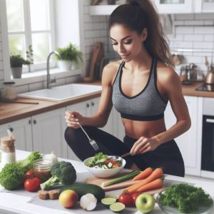 healthy woman healthy diet
